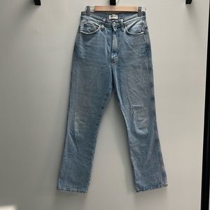 Agolde size 26, high rise jeans 29” inseam